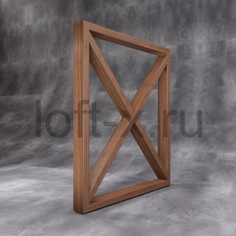 ДЕРЕВЯННАЯ ОПОРА СТОЛА - ДИЗАЙН XO