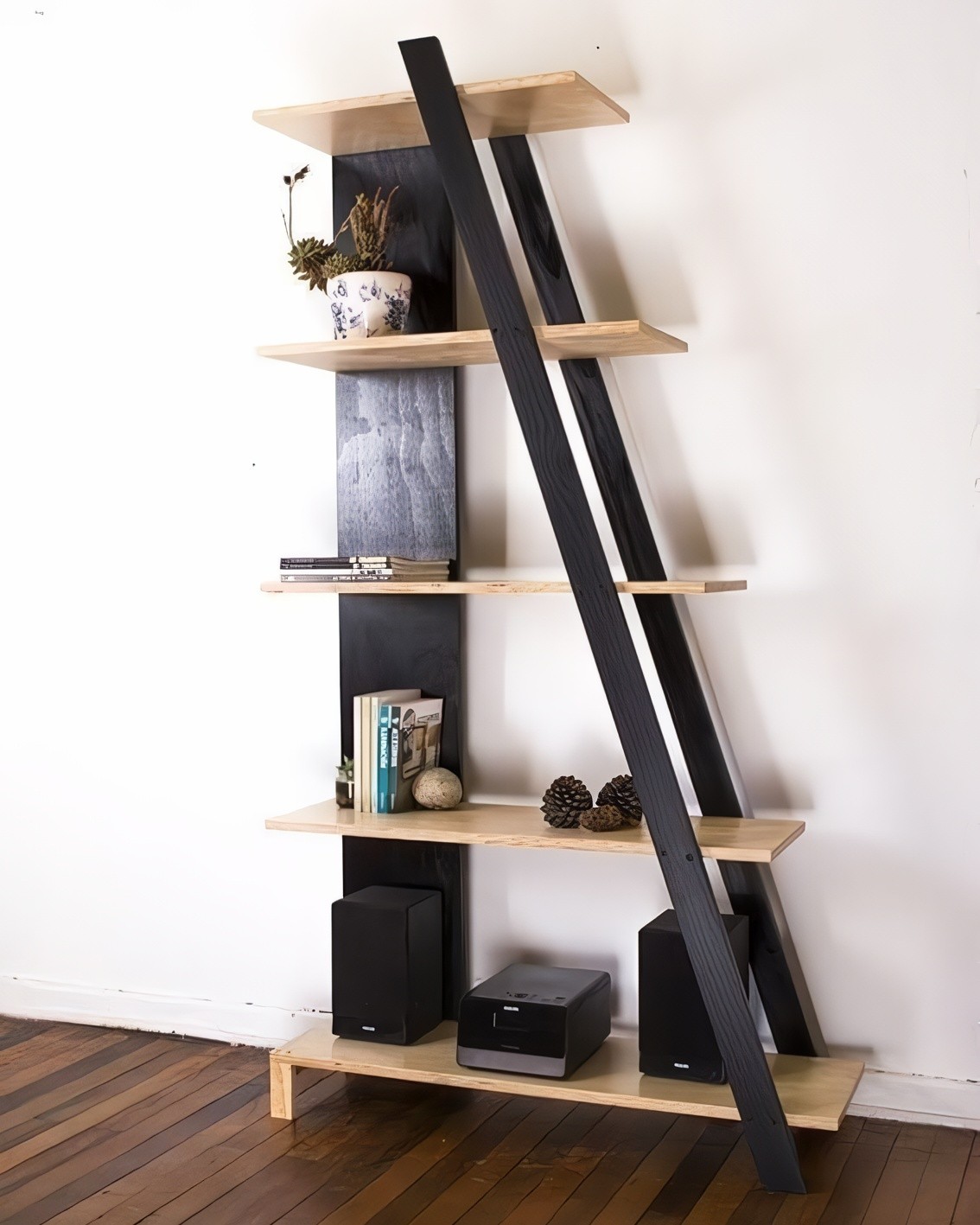 Напольная Полка Из Массива Сосны