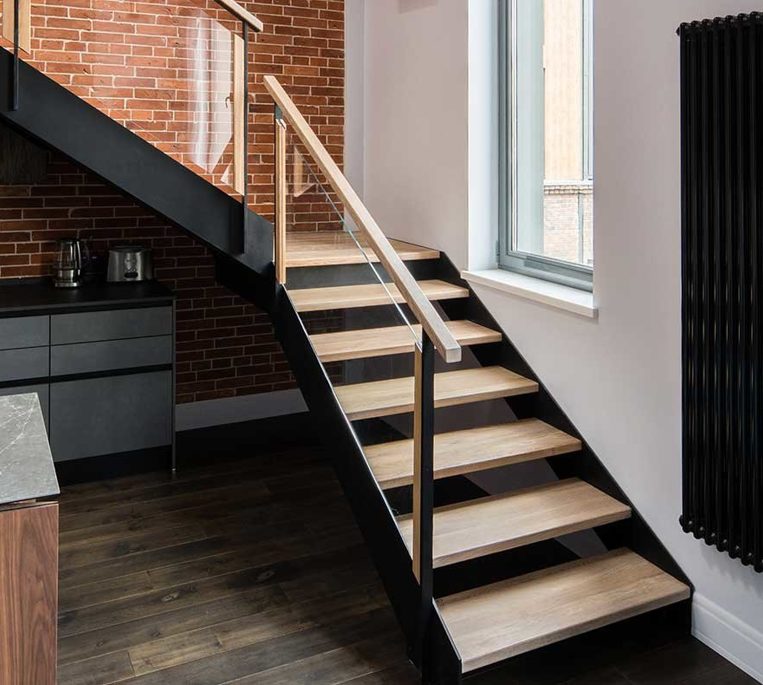 Лестница Classic Glass 