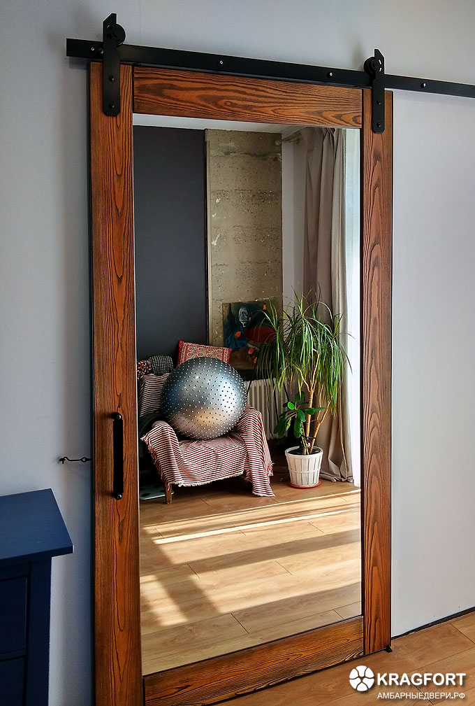 Амбарная дверь REFLEKT