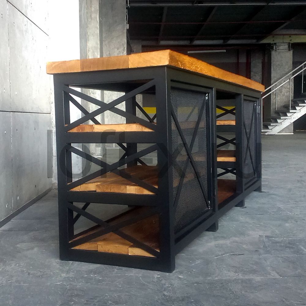 МЕДИА КОНСОЛЬ В СТИЛЕ LOFT