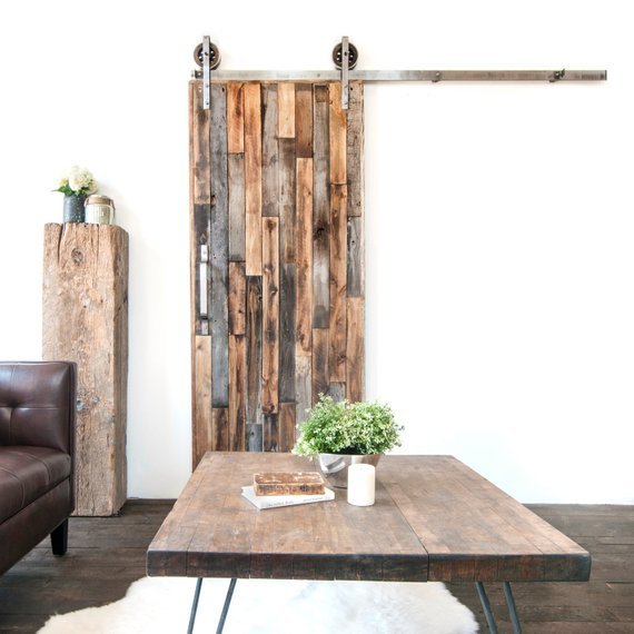 Амбарная дверь WOOD 2